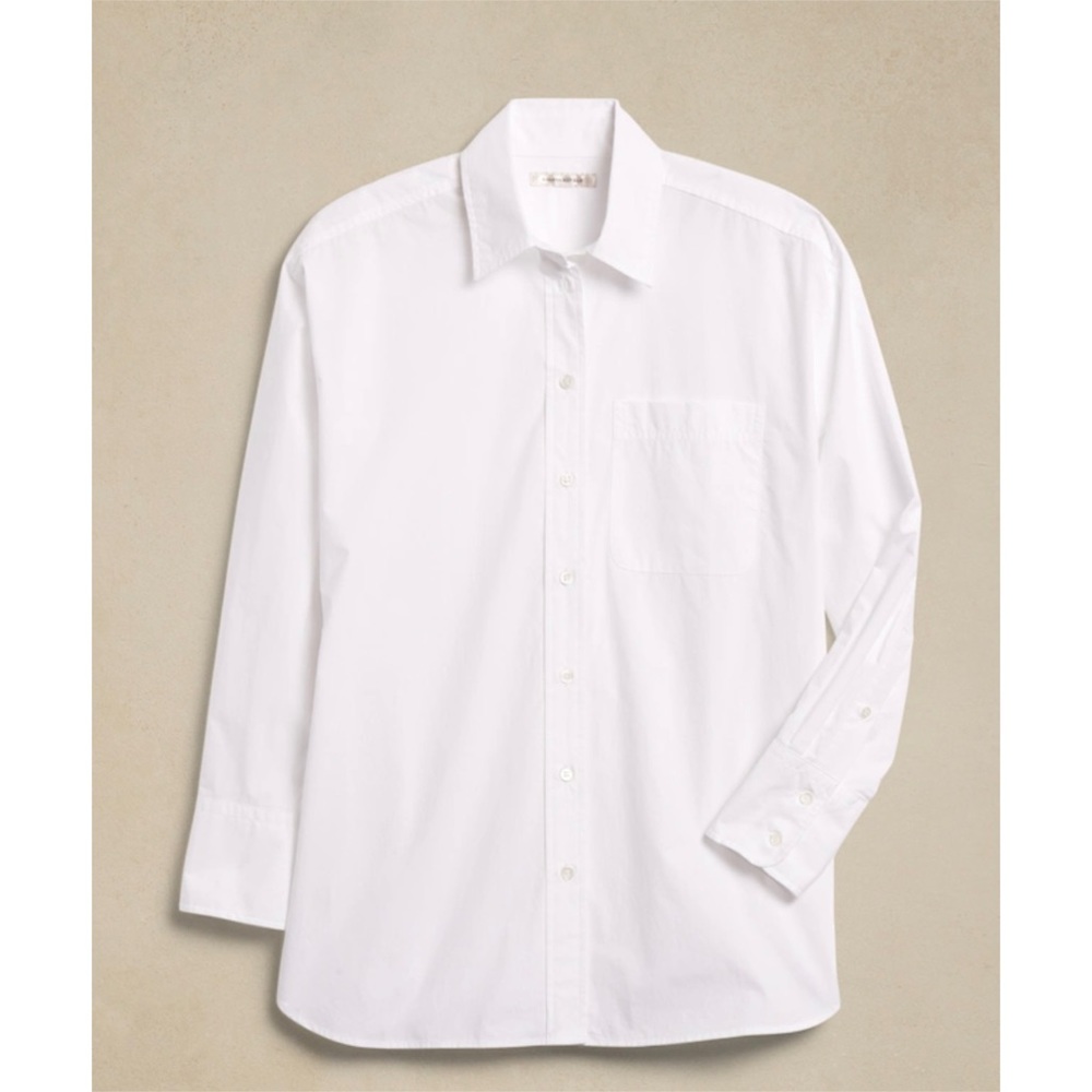 Banana Republic Petite “The Oversized Shirt” - Picture 2 of 4